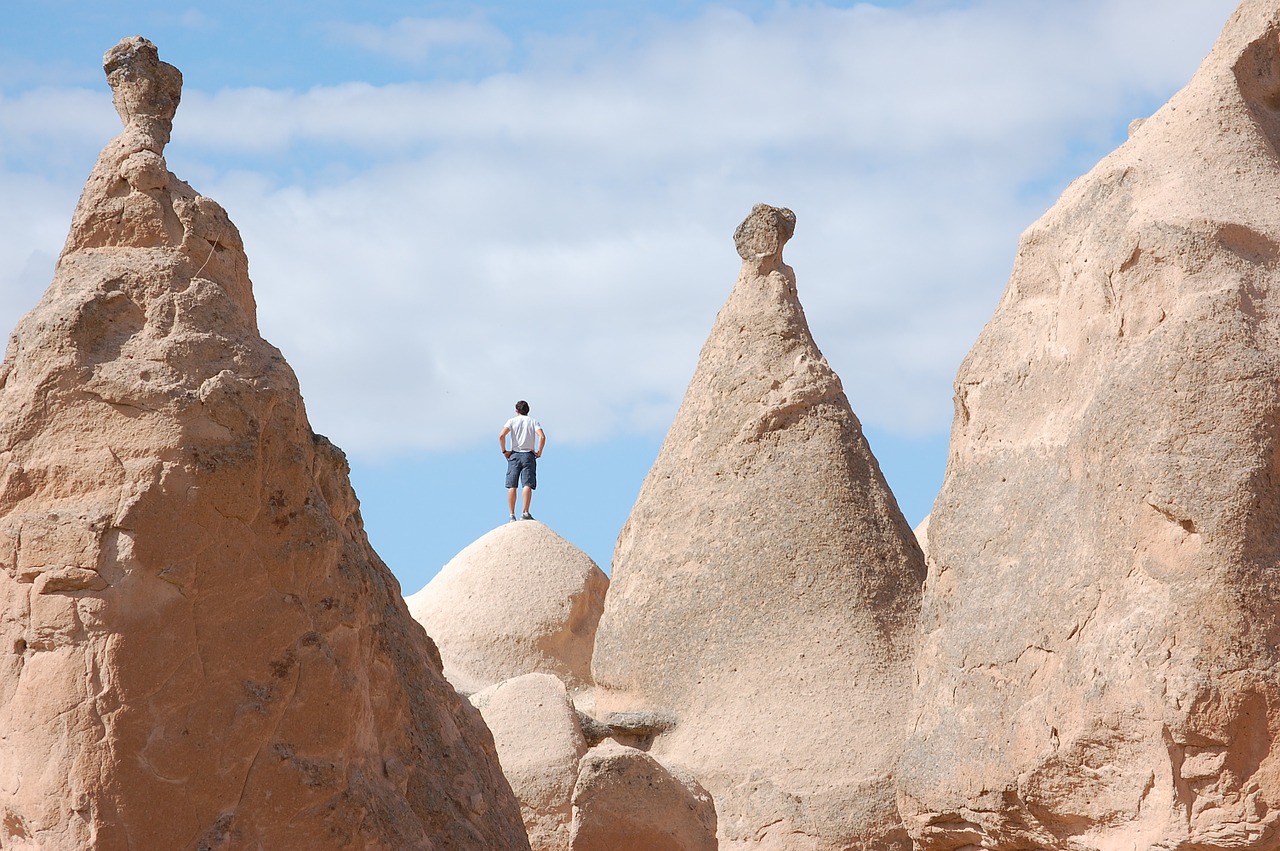 turkey fairy chimney cappadocia free photo