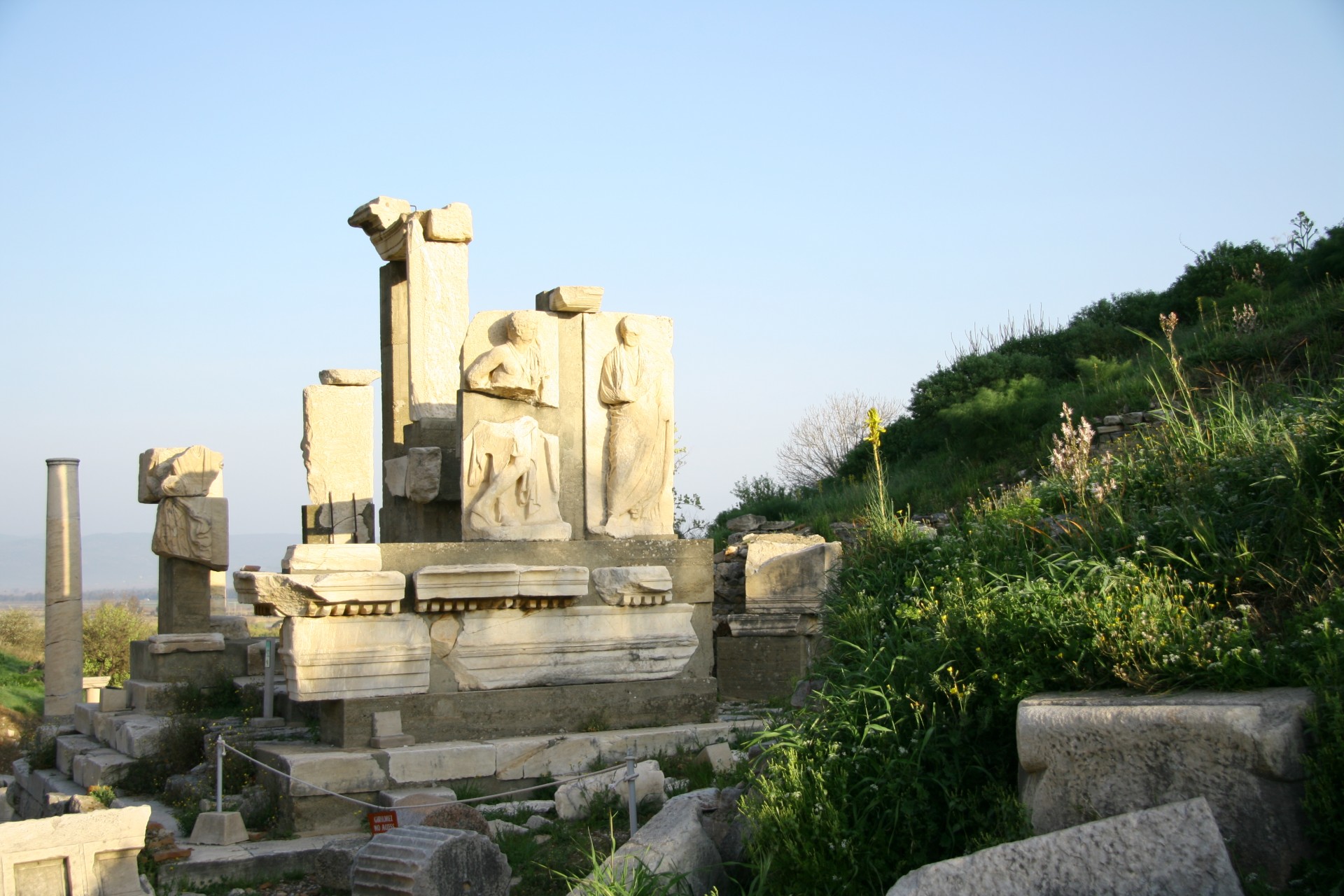 turkey ephesus ruins free photo