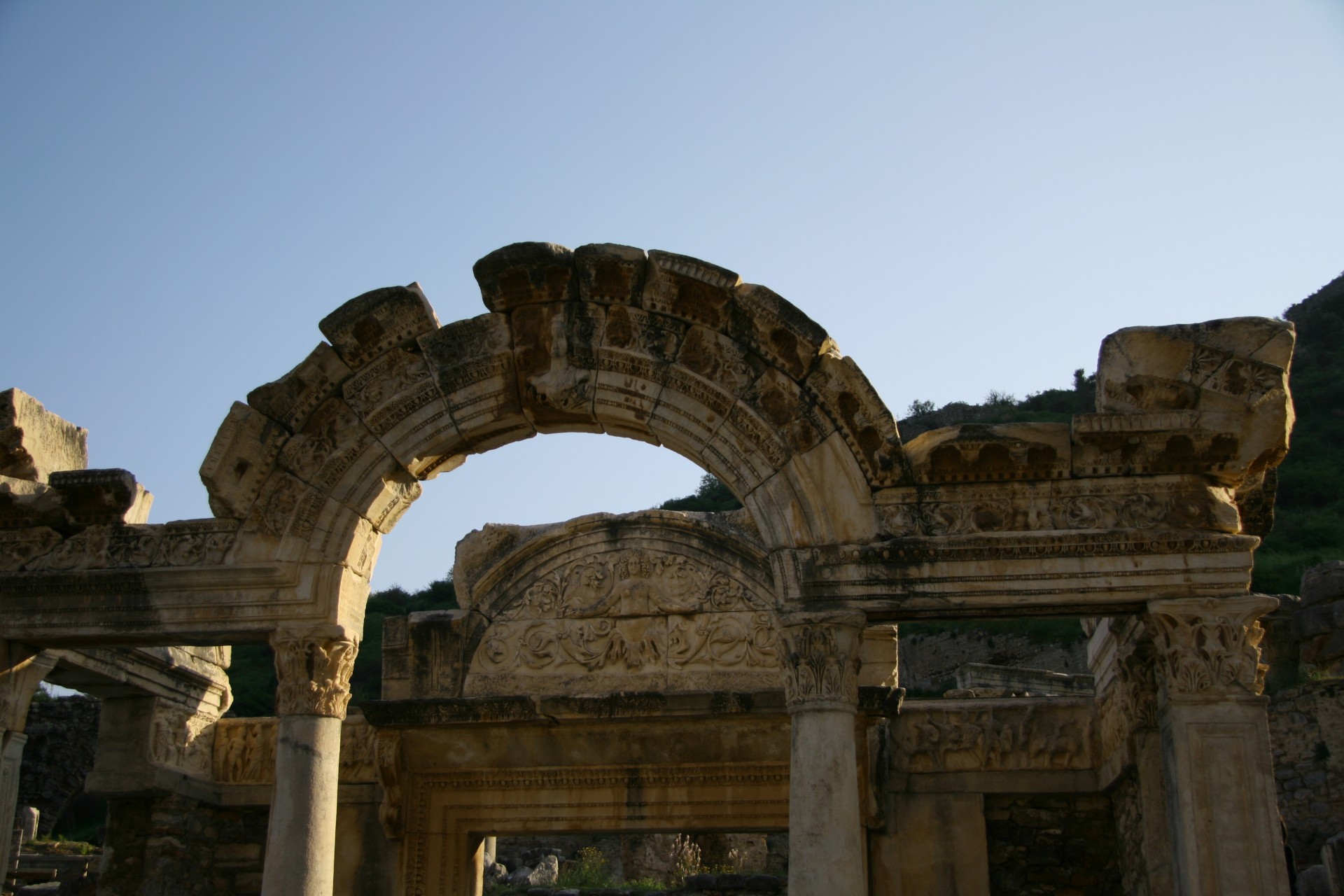 turkey ephesus ruins free photo