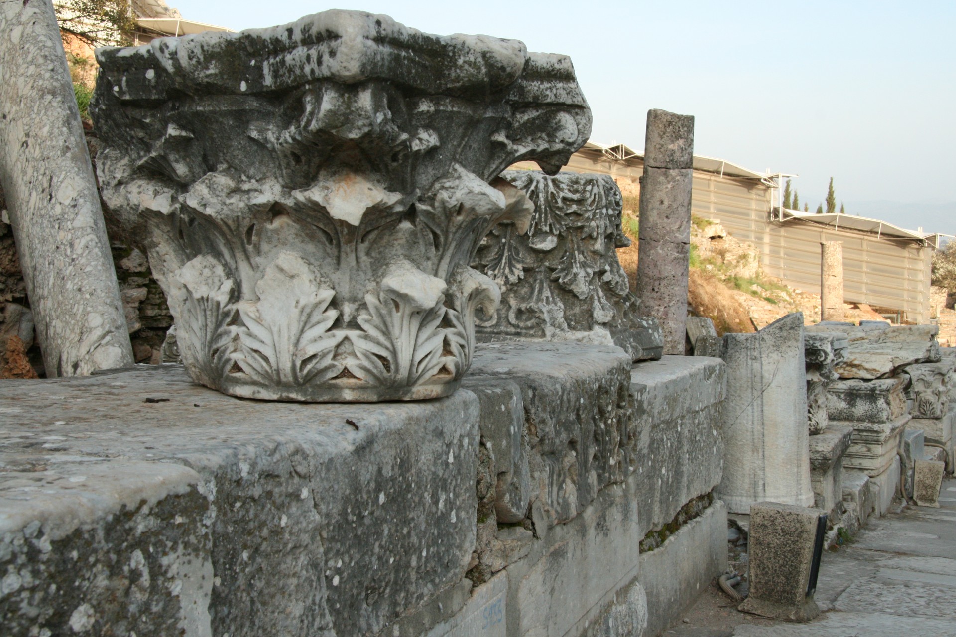 turkey ephesus ruins free photo