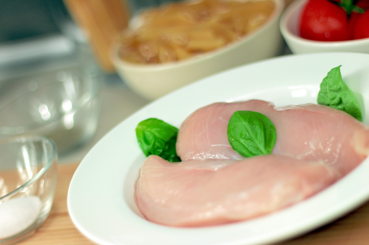 turkey hen meat raw free photo