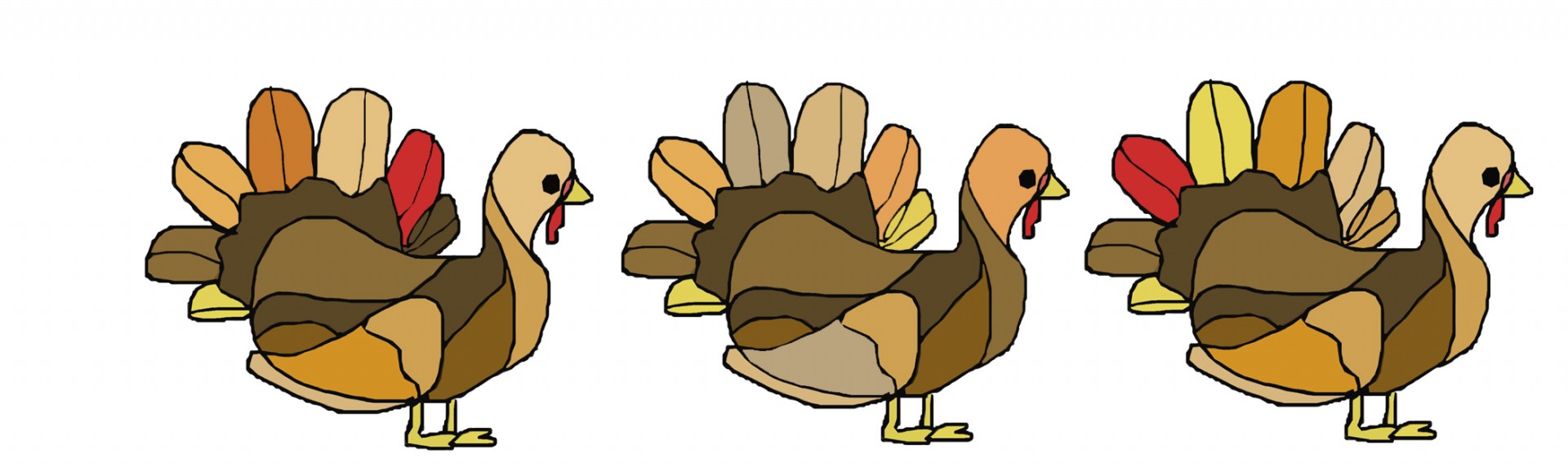 turkey thanksgiving banner free photo