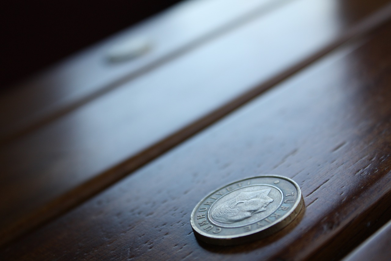 turkish coin table free photo