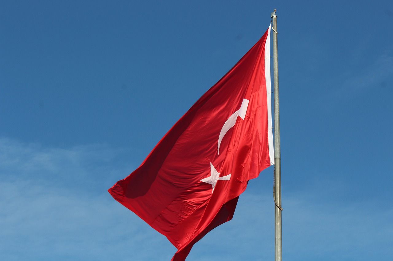 turkish  turkey  flag free photo