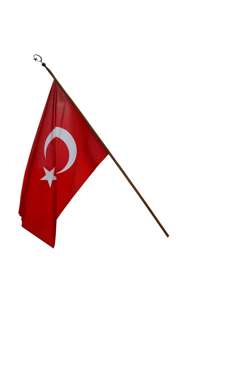 turkish flag turkey english free photo