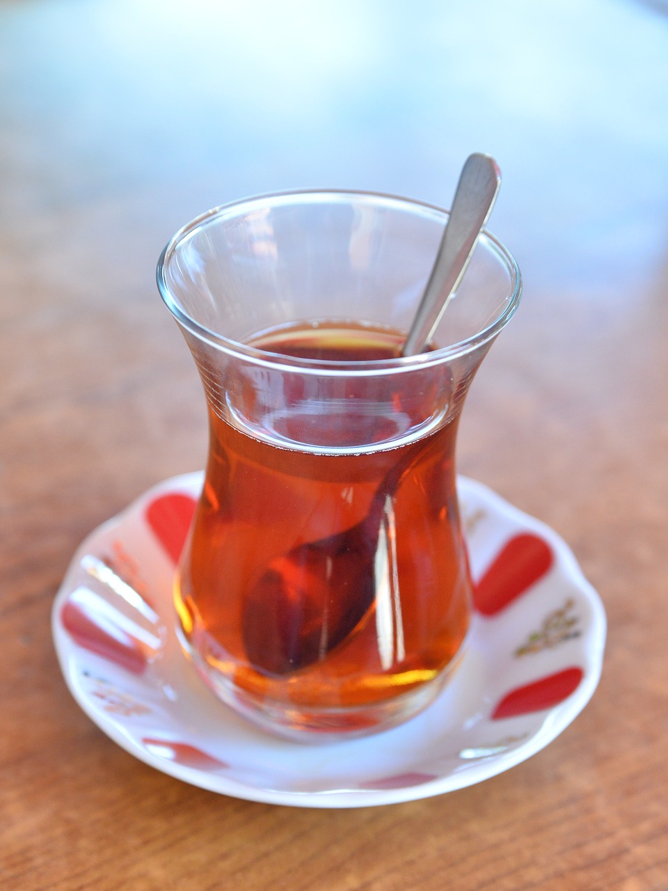 turkish tea glass tea free photo