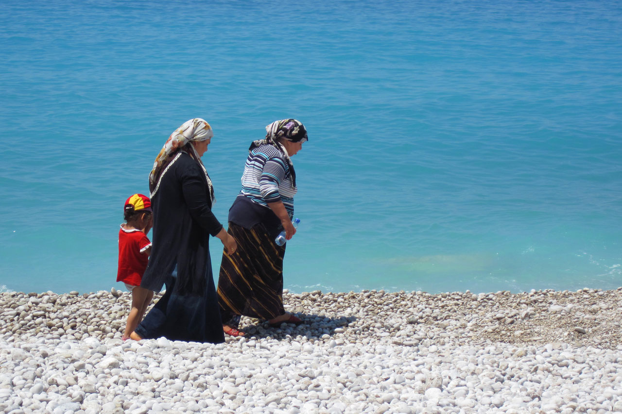 Турчанки на пляже