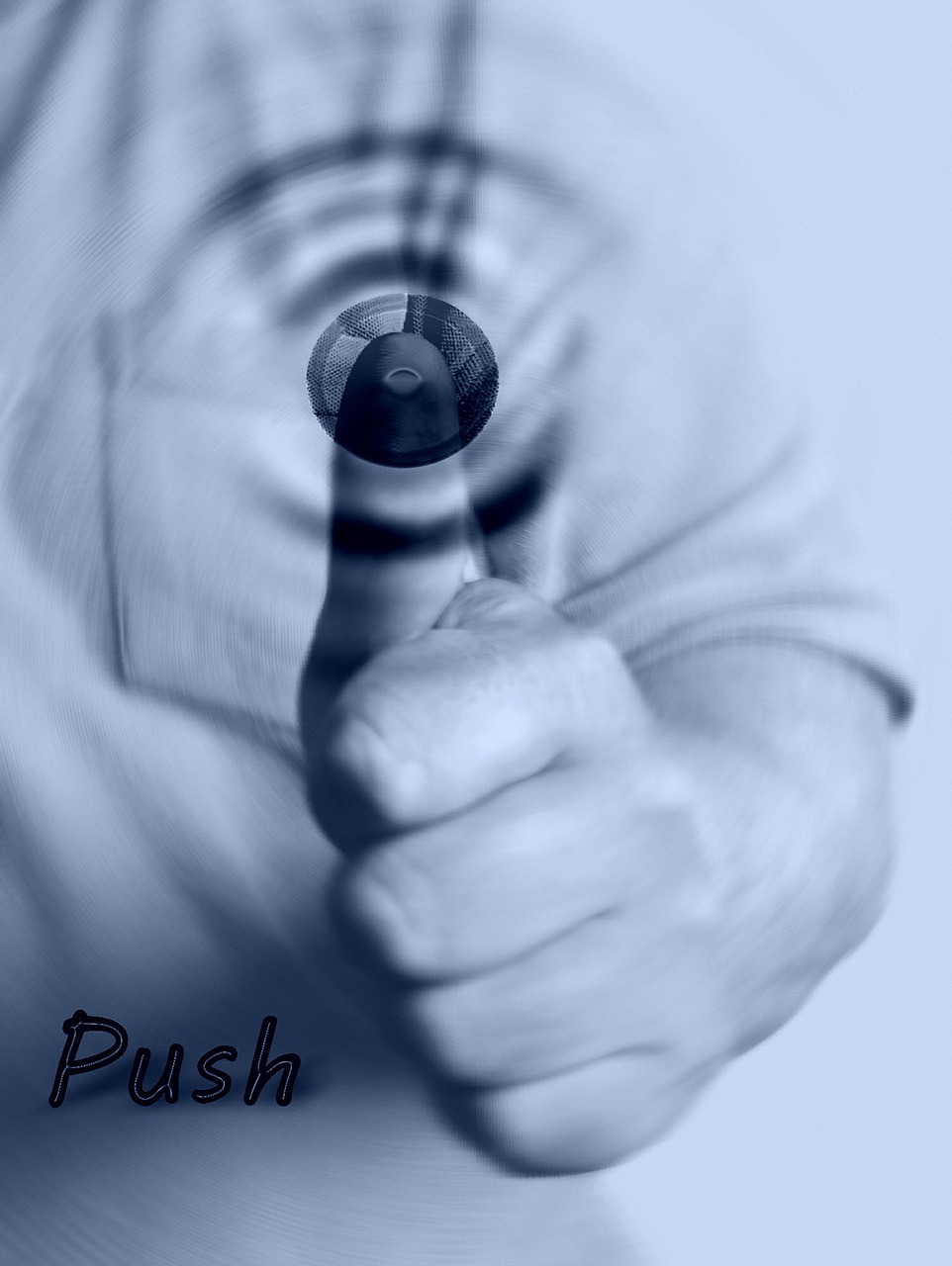 turn on push press free photo