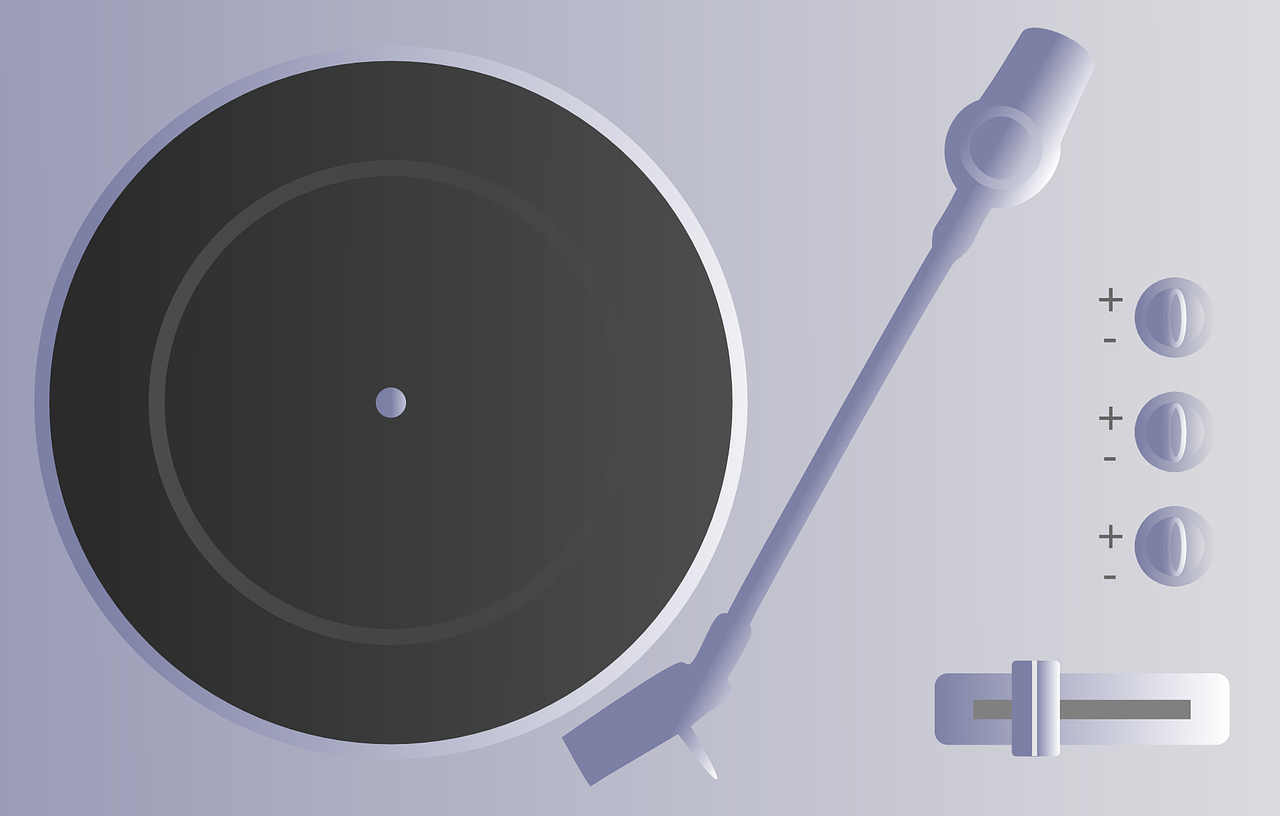 turntable disc music free photo