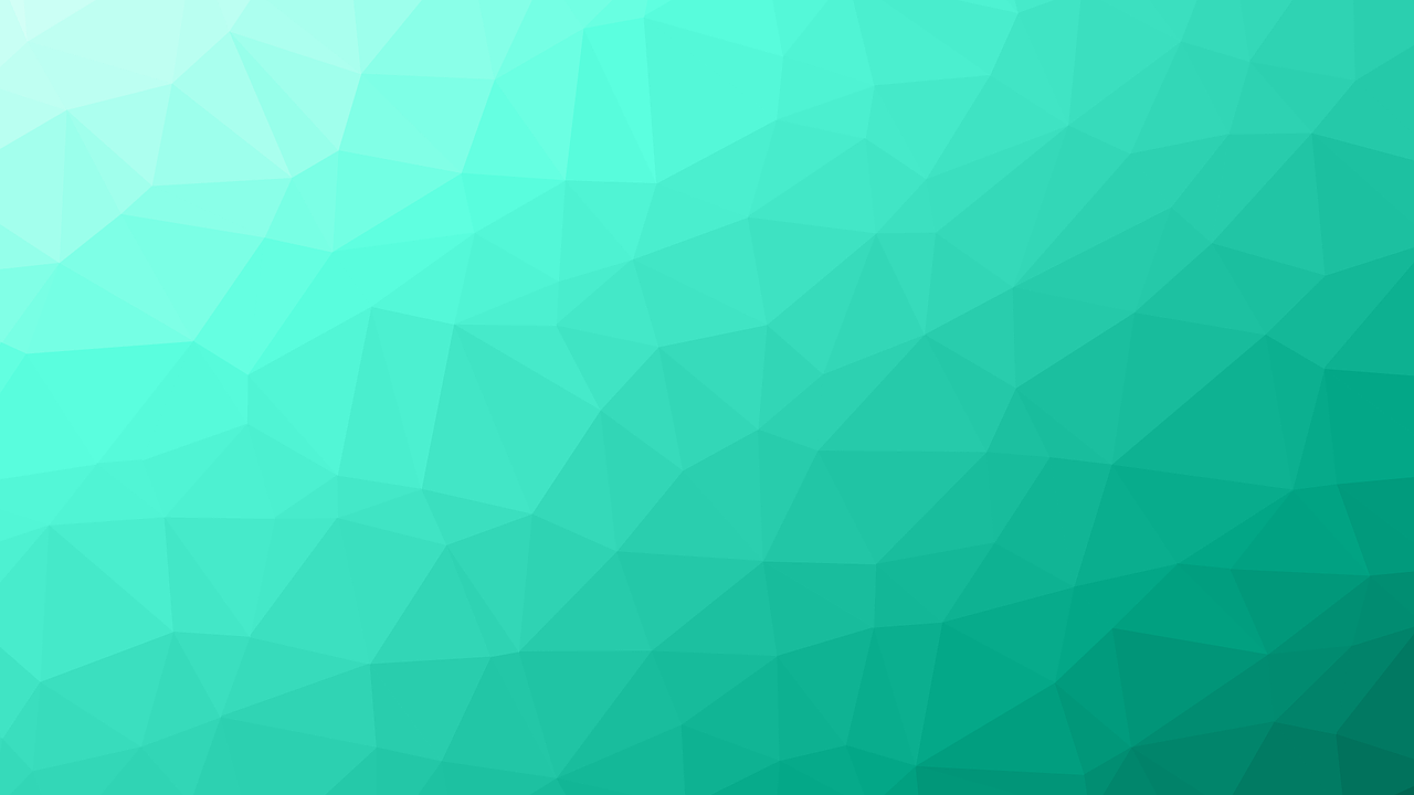 turquoise background polygon free photo