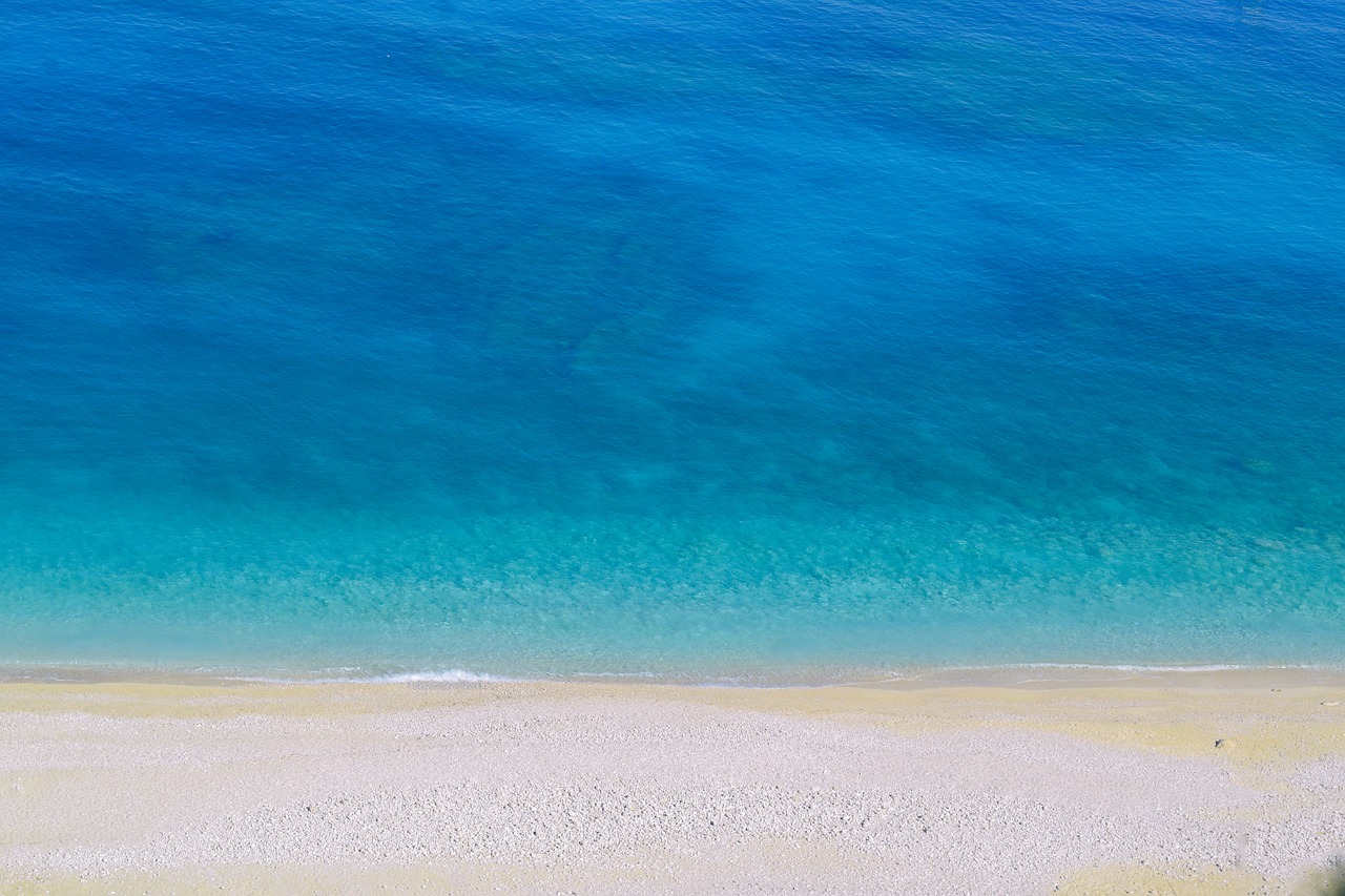 turquoise beach blue free photo