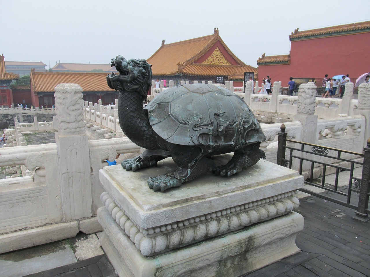 turtle dragon statue free photo
