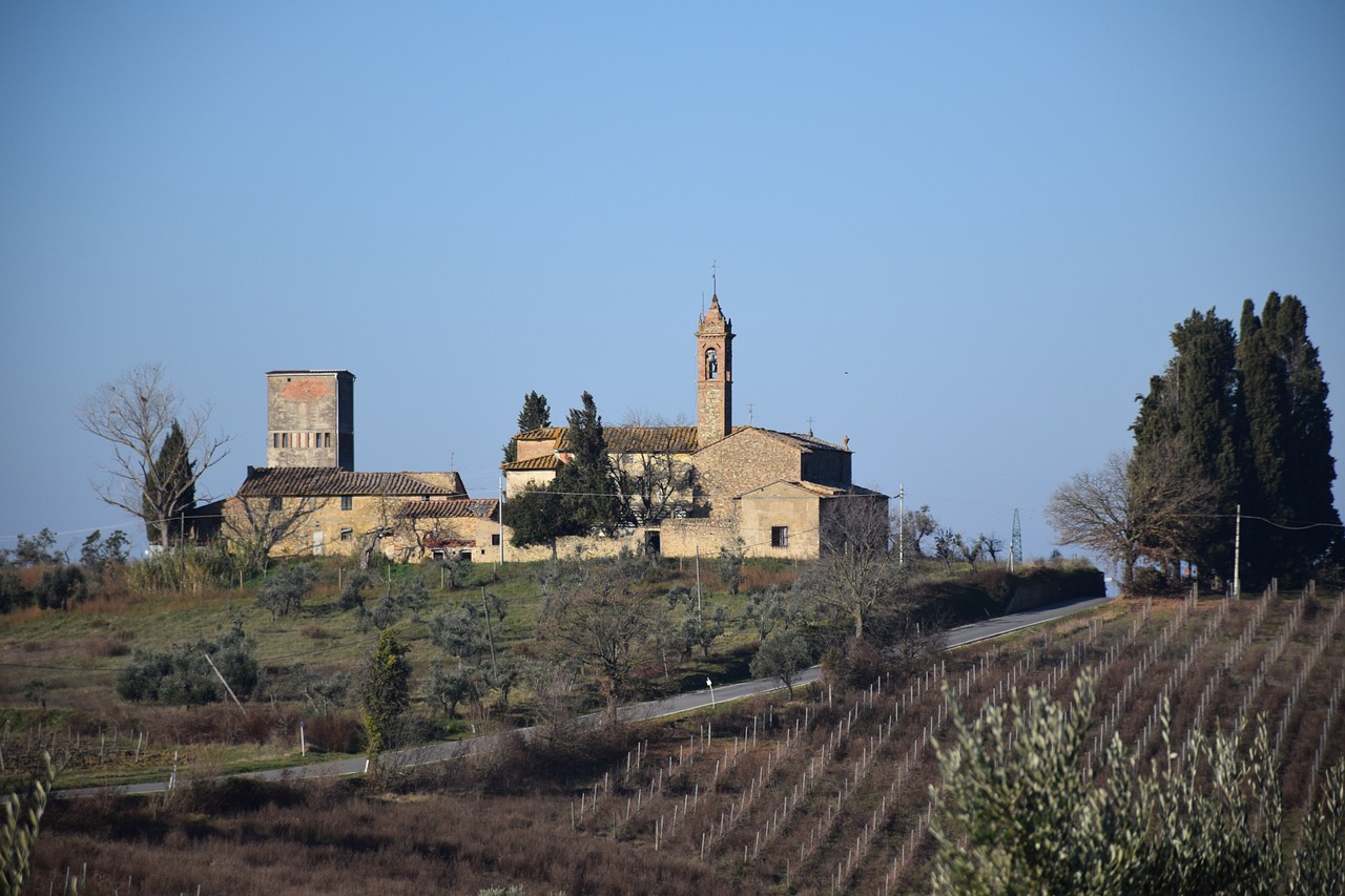 tuscany san pancrazio church free photo