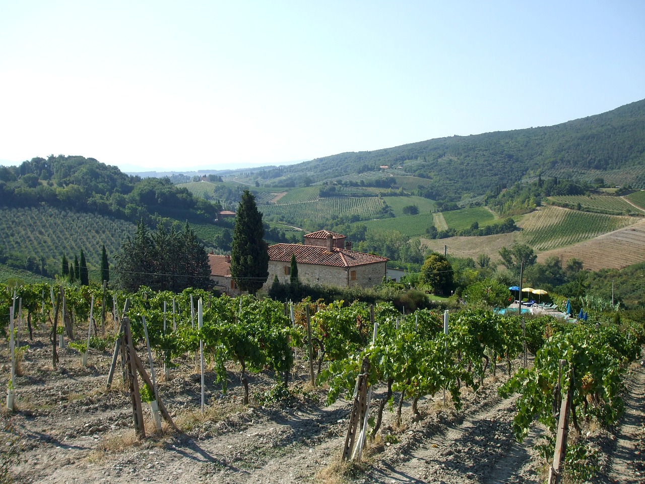 tuscany nature landscape free photo