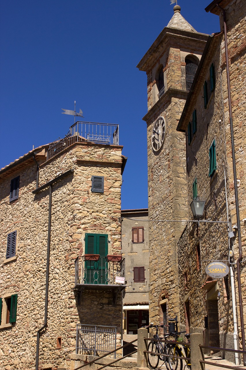 tuscany casale marittima historically free photo