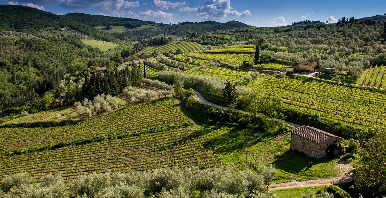 tuscany italy landscape free photo