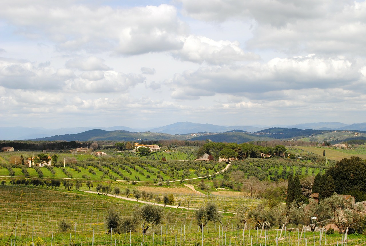 tuscany chianti italy free photo