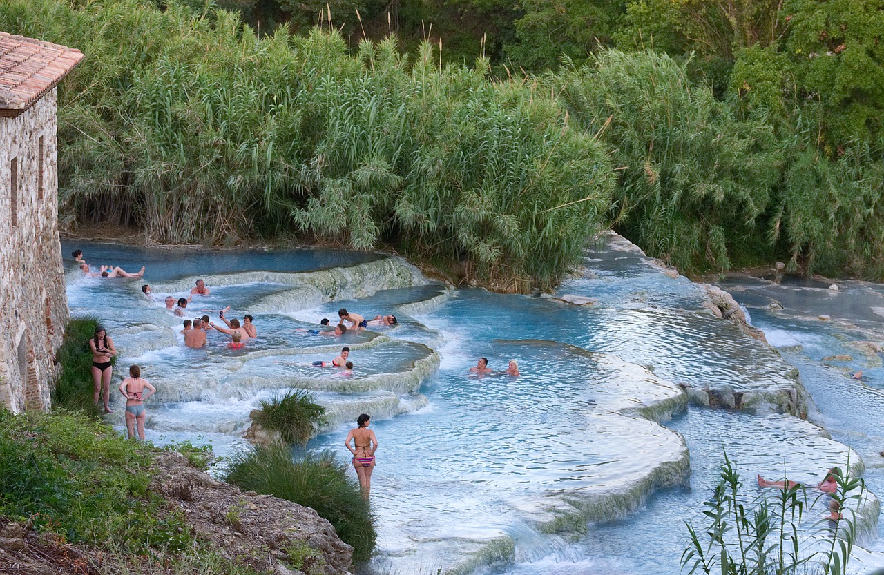 tuscany  saturnia  maremma free photo