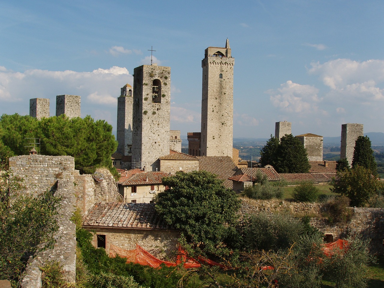 tuscany italy church free photo