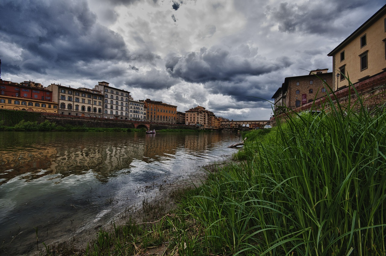 tuscany river arno free photo