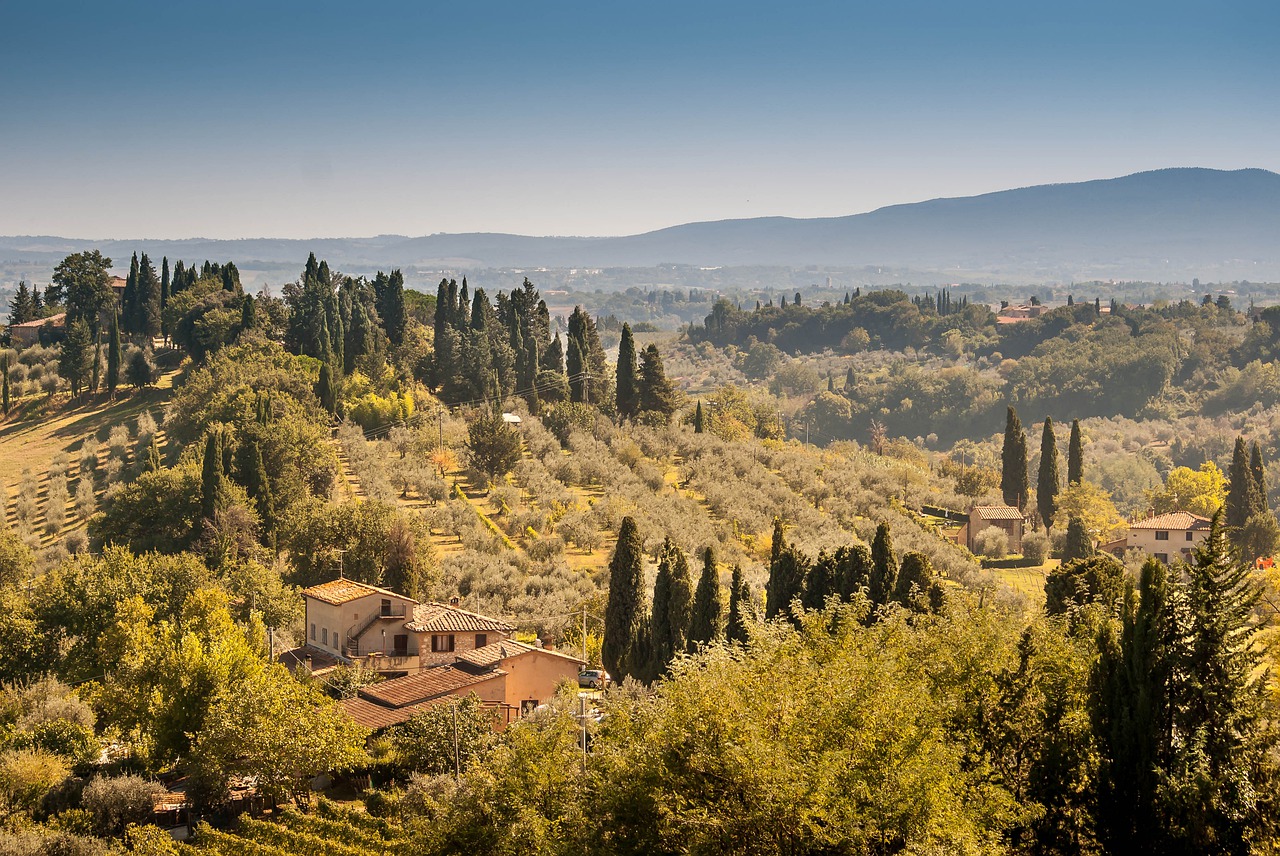 tuscany  italy  landscape free photo