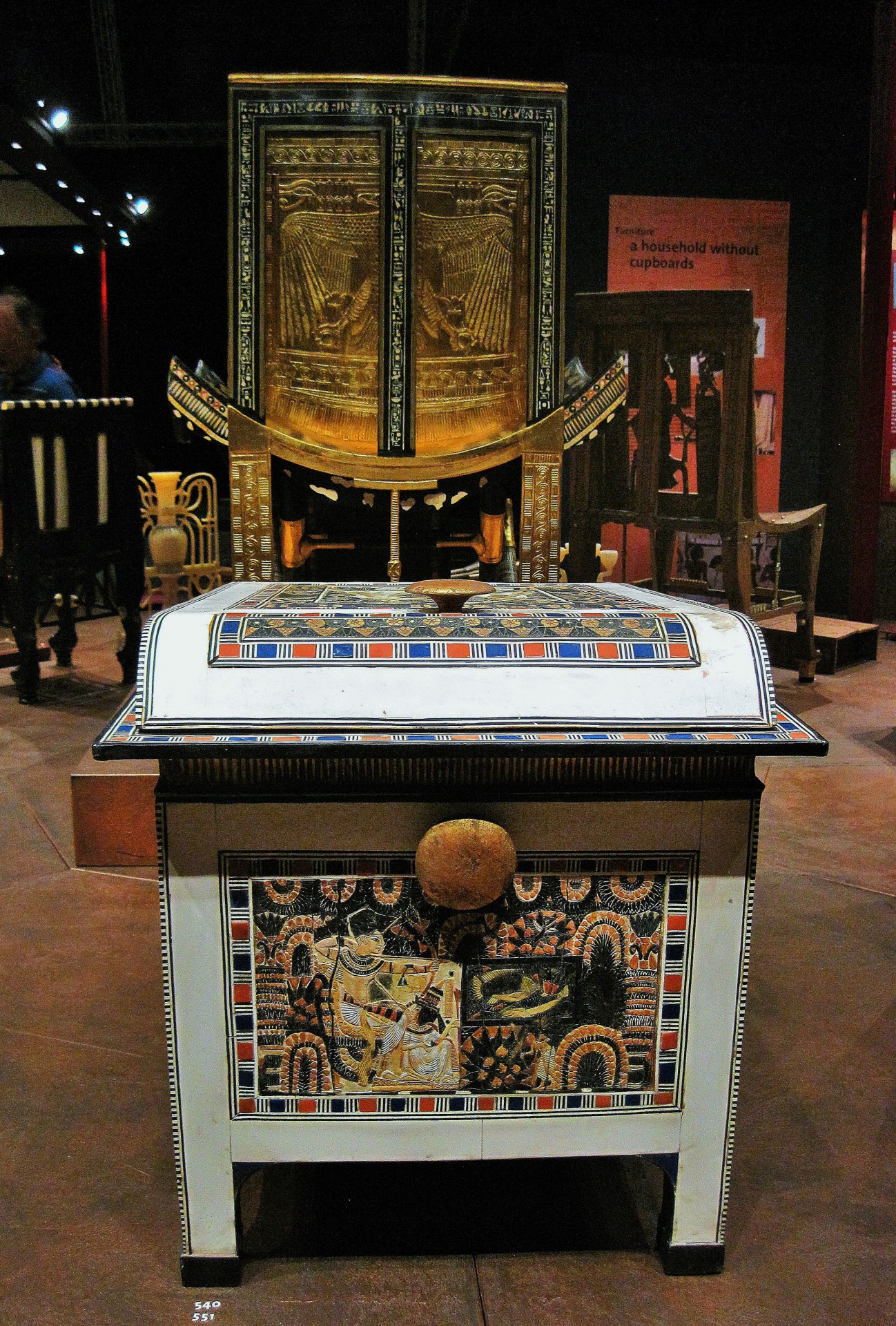 furniture chest tutankhamun free photo