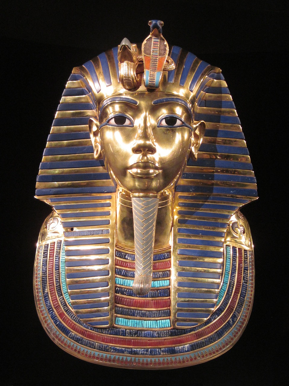 tutankhamun pharaoh gold mask free photo
