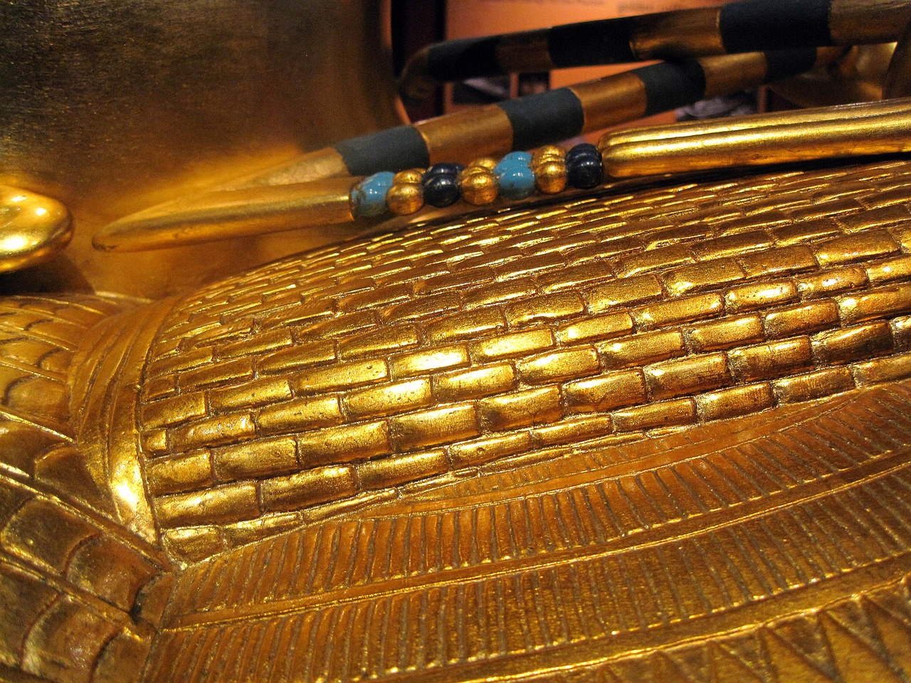 tutankhamun sarcophagus treasure free photo