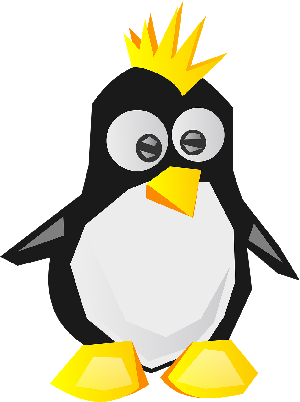 tux penguin bird free photo
