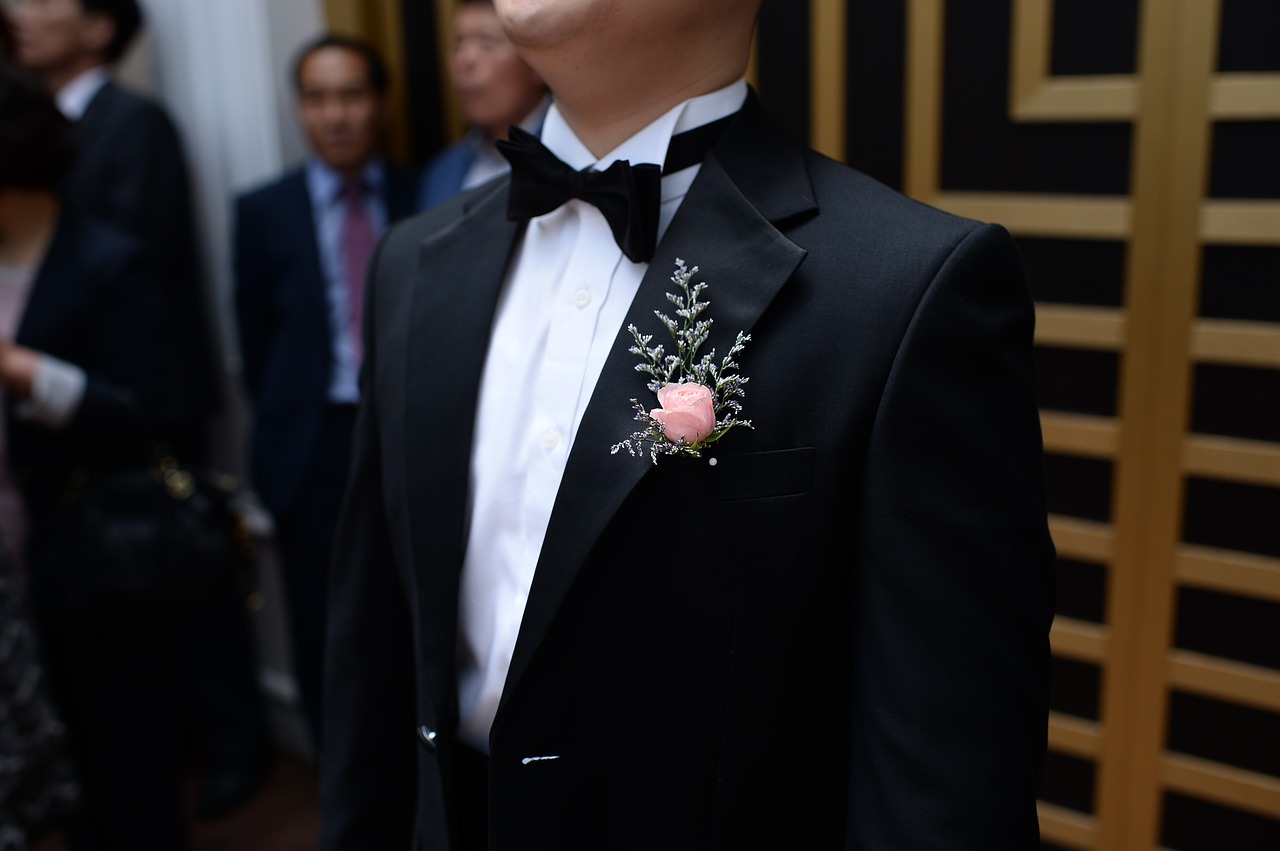 tuxedo marriage groom free photo
