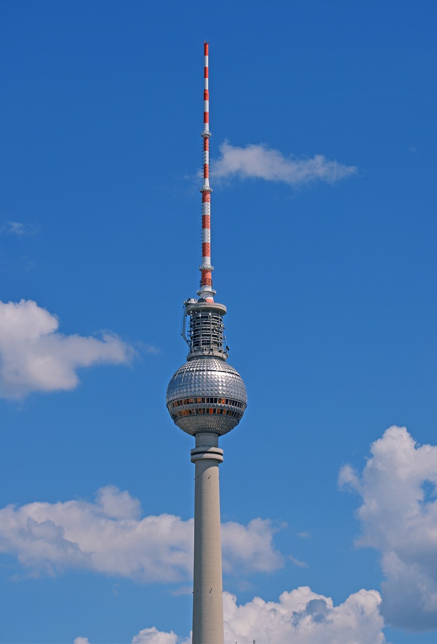 tv tower berlin radio mast free photo