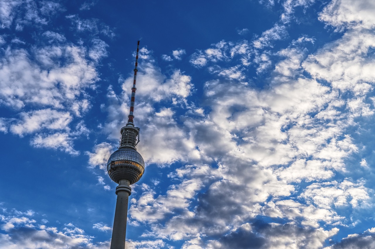 tv tower berlin places of interest free photo