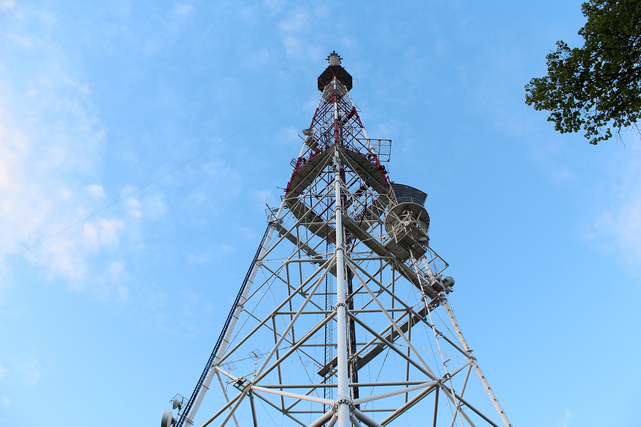 tv tower high castle lions free photo