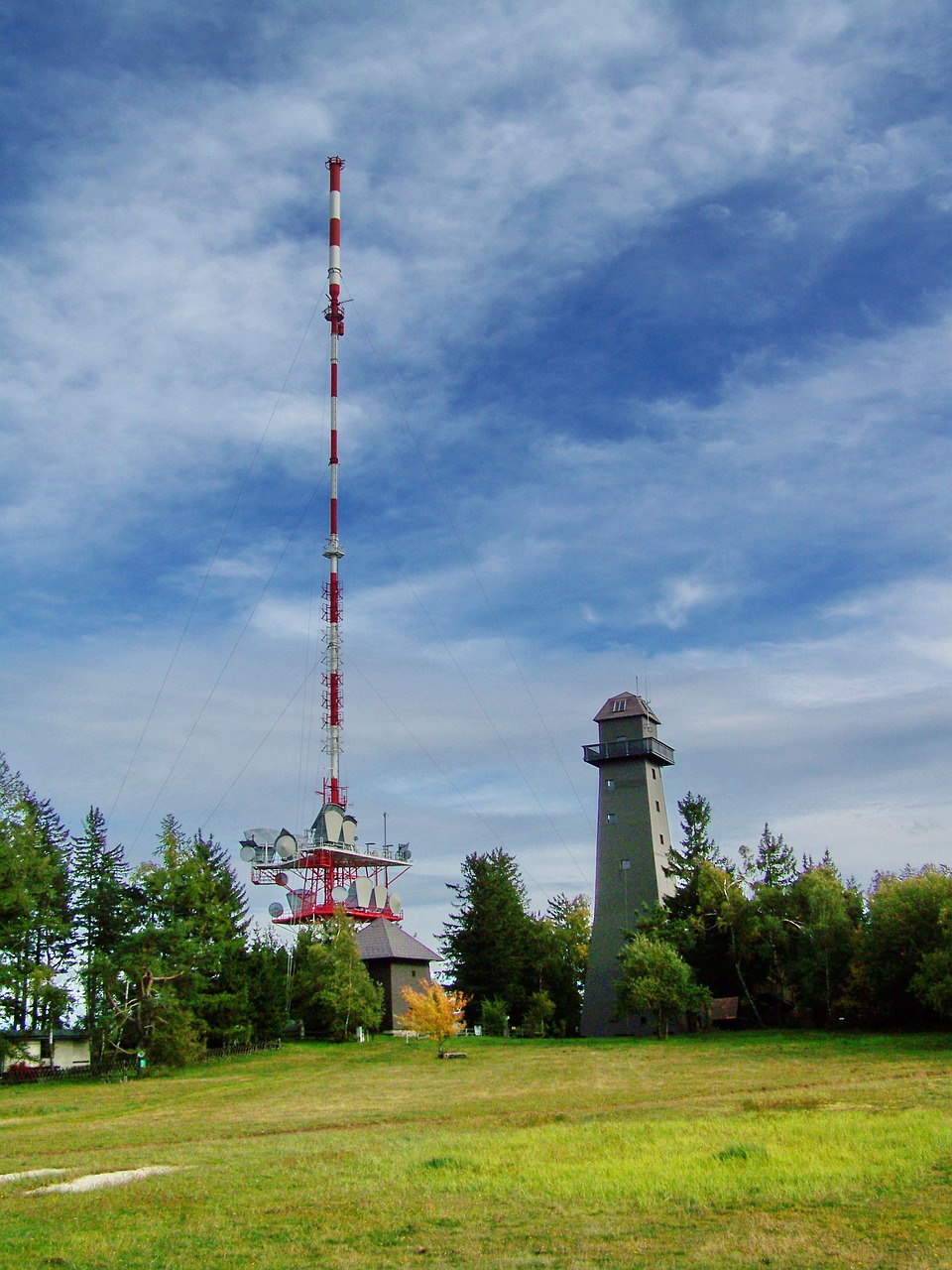 tv tower lookout tower jauerling mountain free photo
