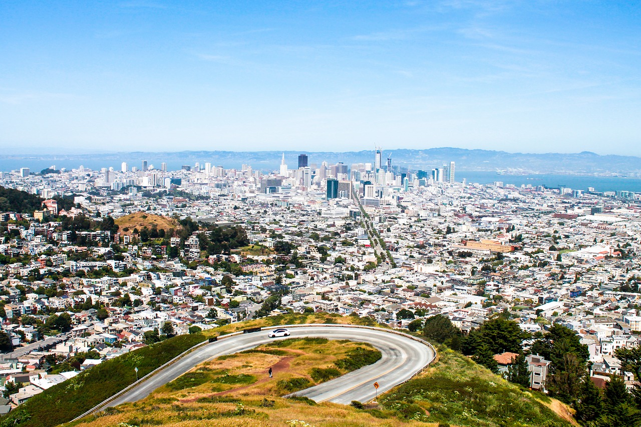 tween peaks sf san francisco free photo