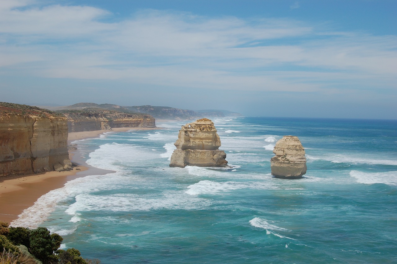 twelve apostles australia sea free photo