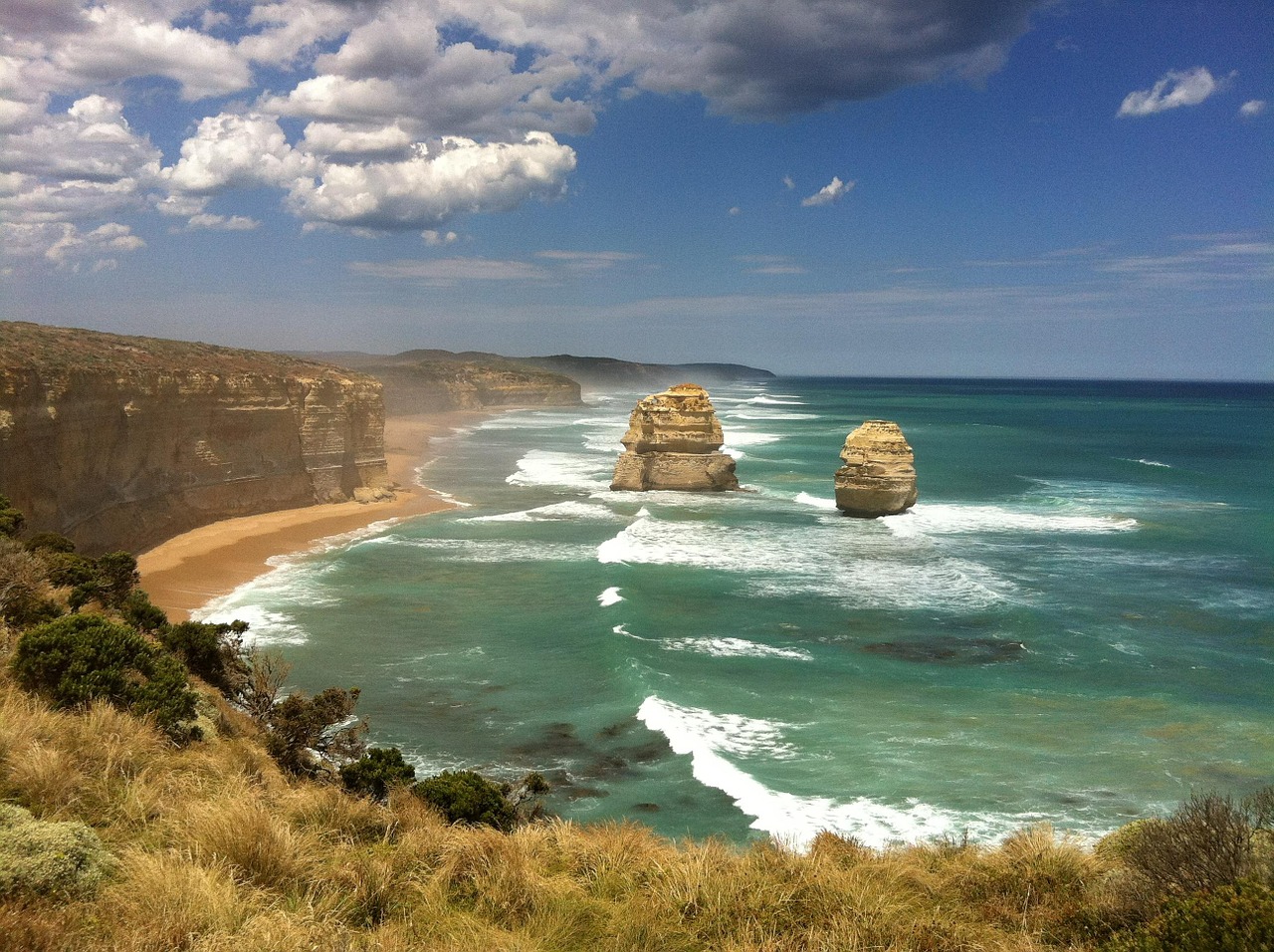twelve apostles australia ocean free photo