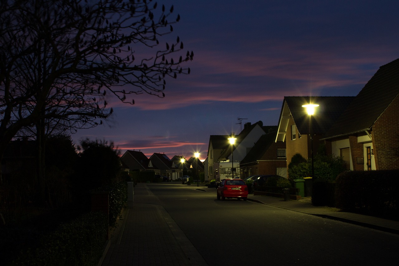 twilight blue hour sky free photo