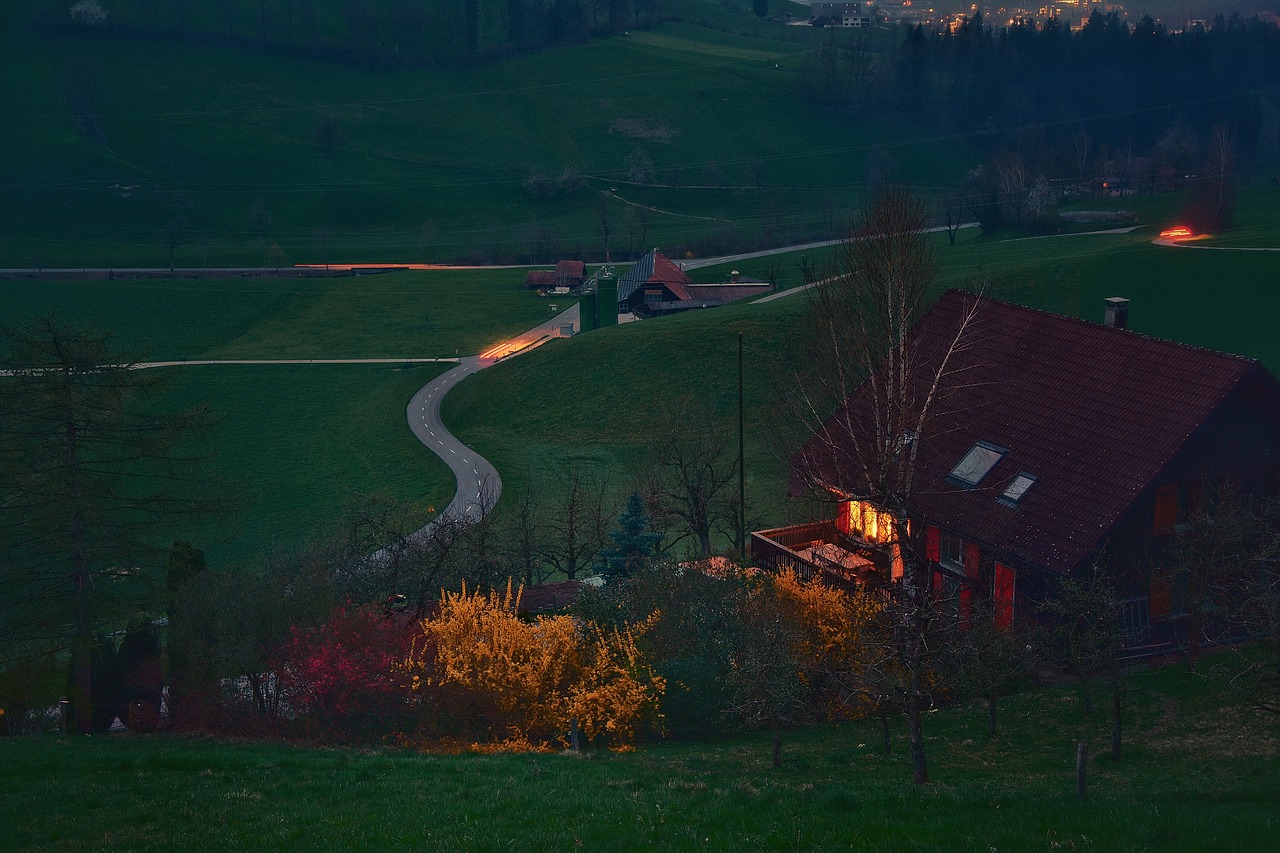 twilight  long exposure  evening free photo