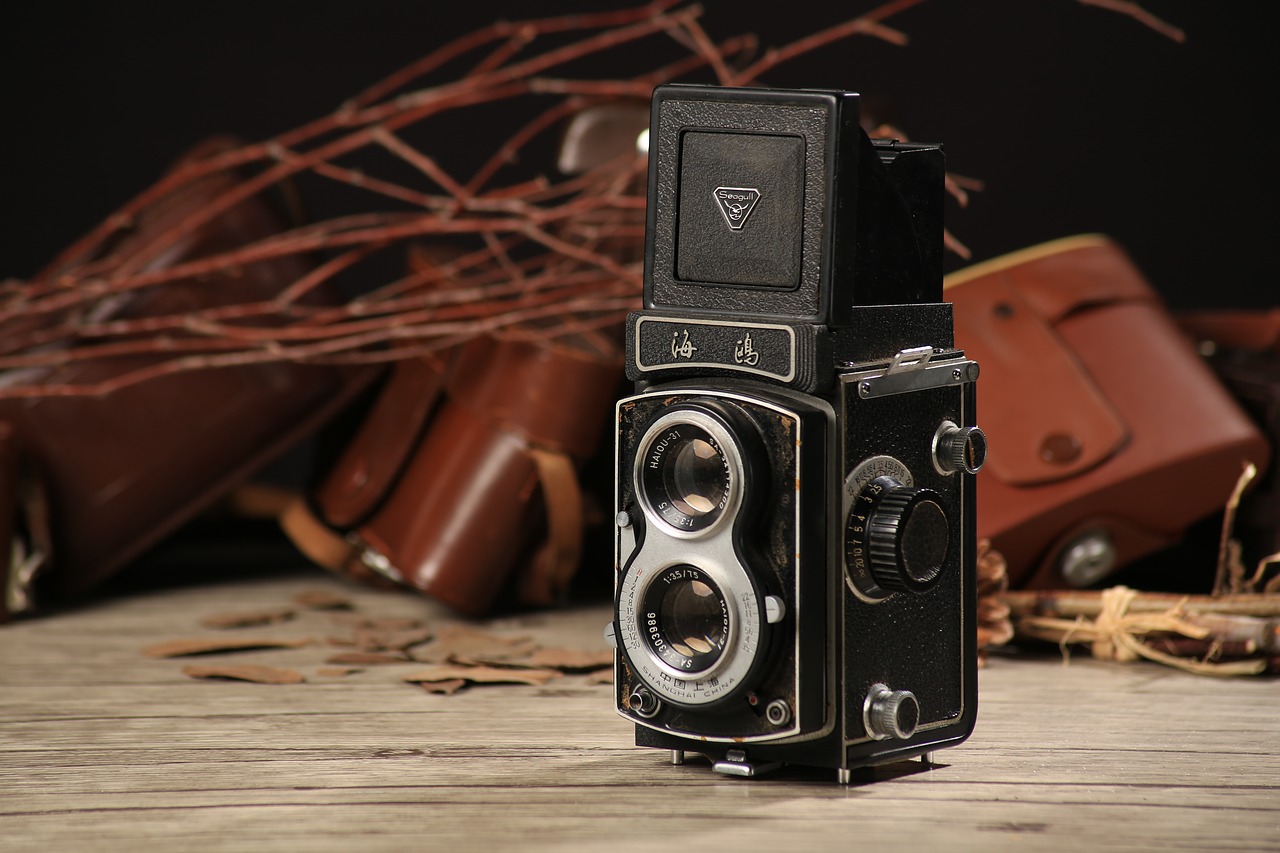 twin-lens reflex camera us department of imaging old dual camera free photo