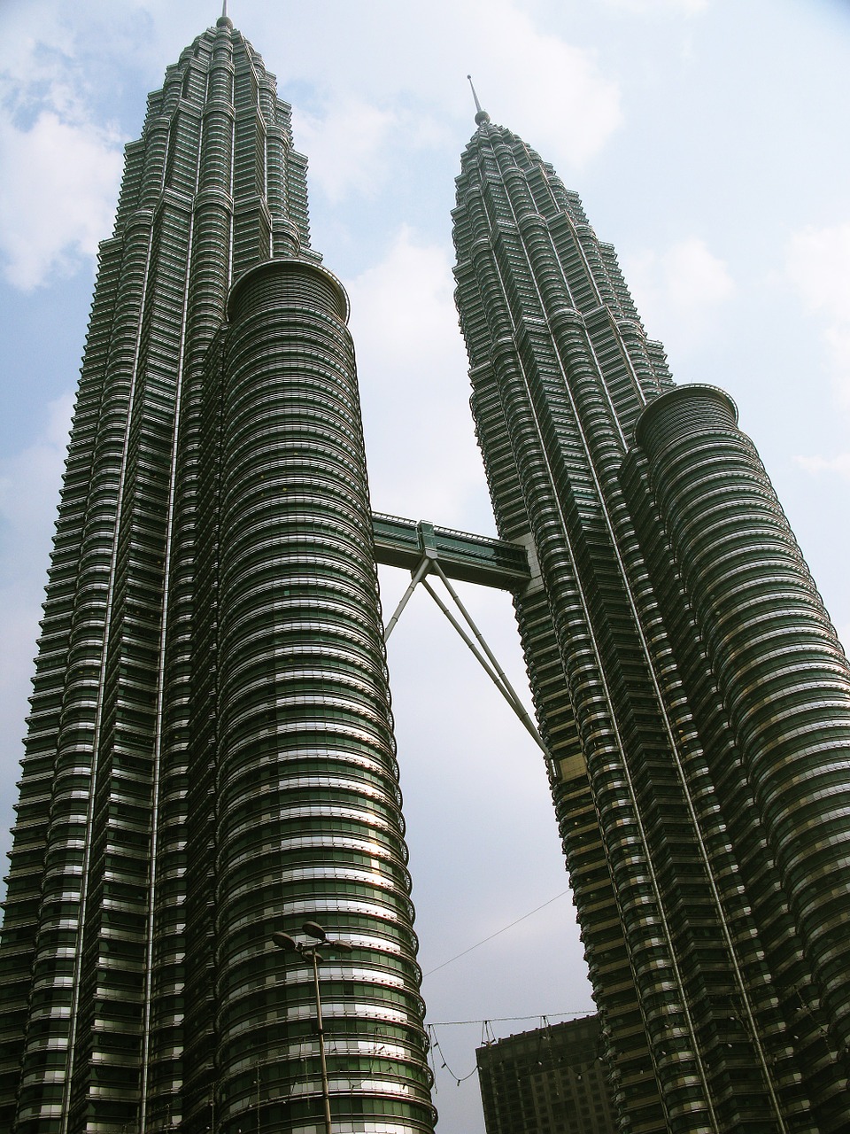 twin towers malaysia building free photo