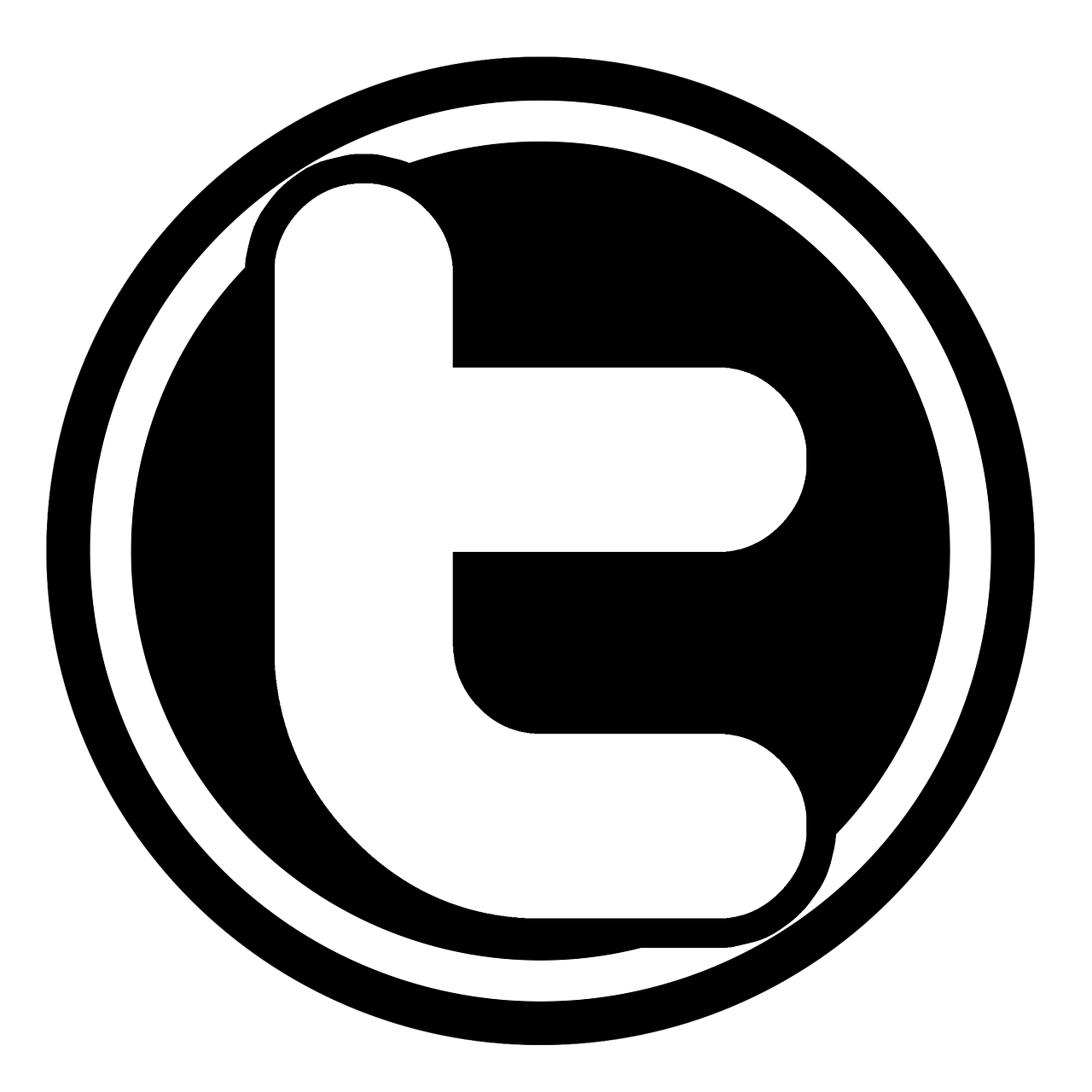 twitter logo icon free photo