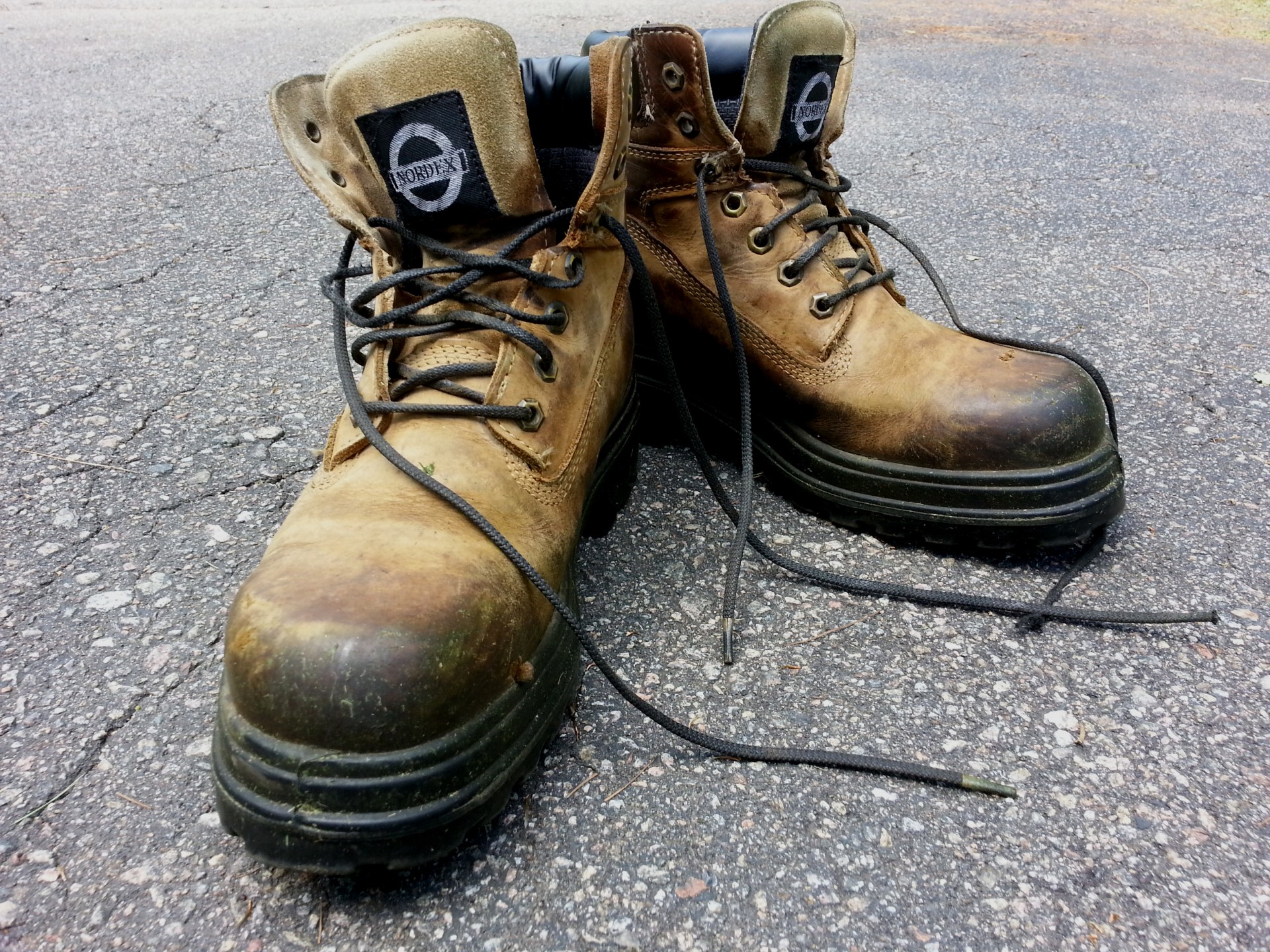 boots asphalt shoe free photo