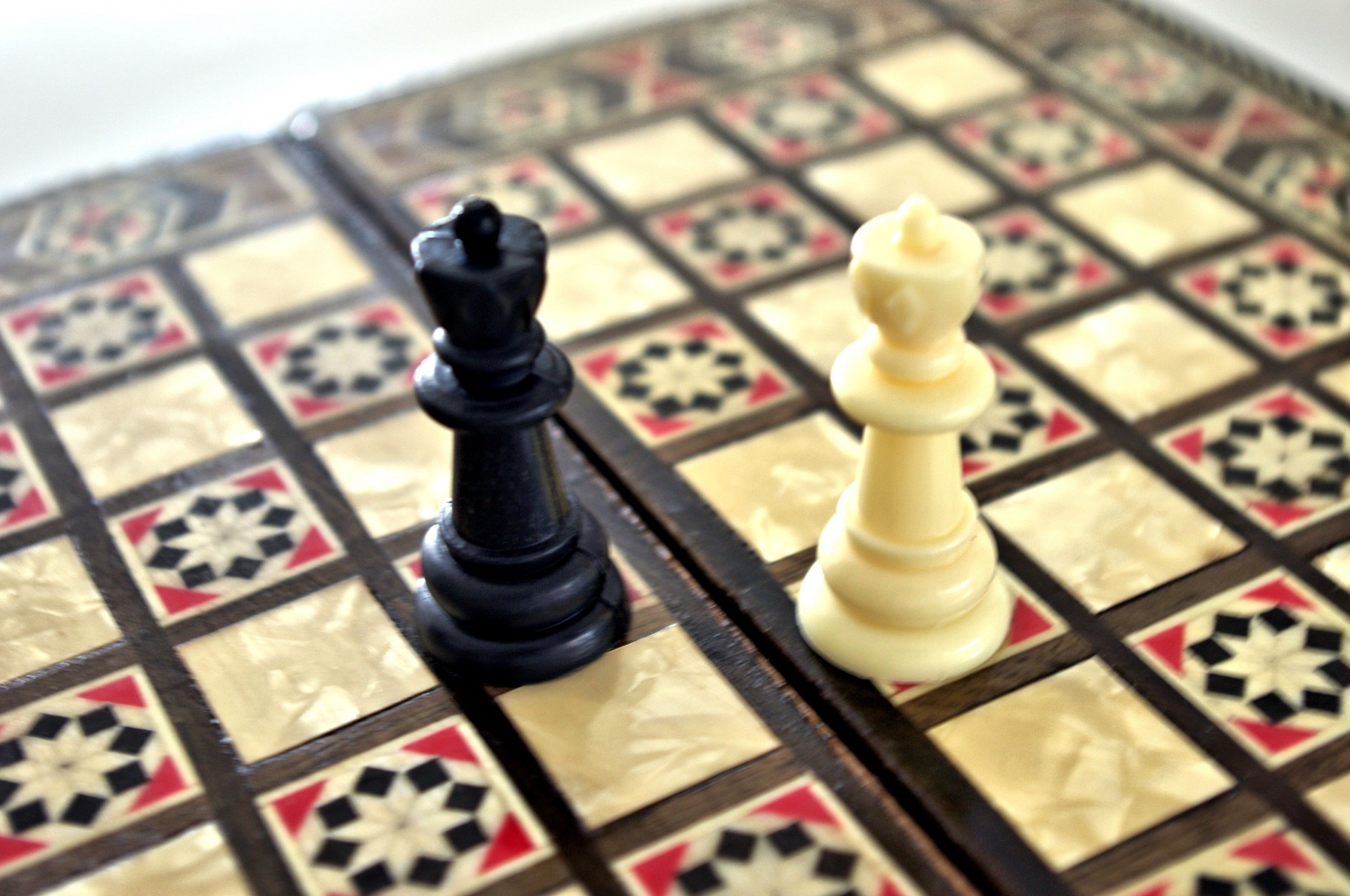 two chess kings free photo