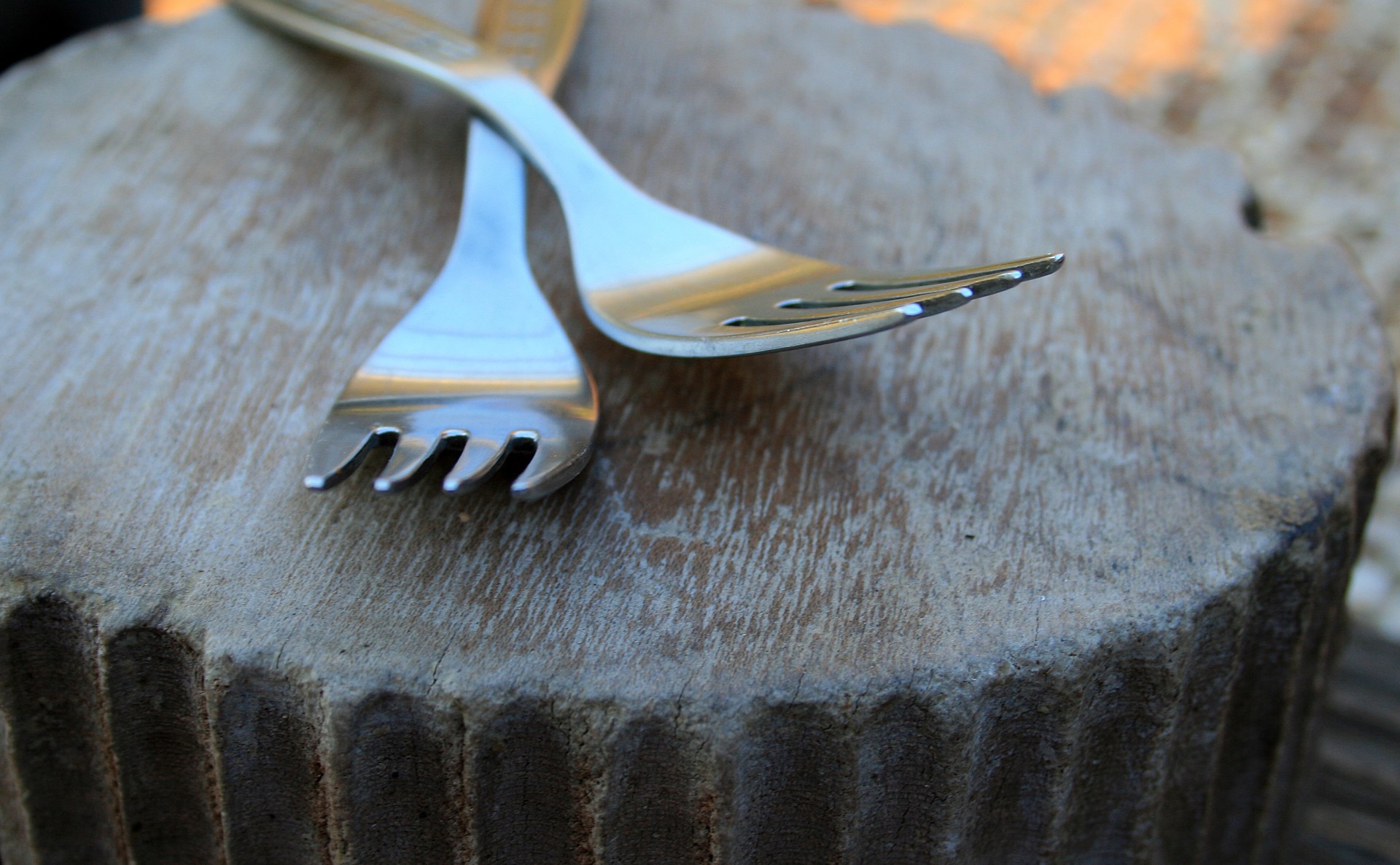 cutlery forks shiny free photo