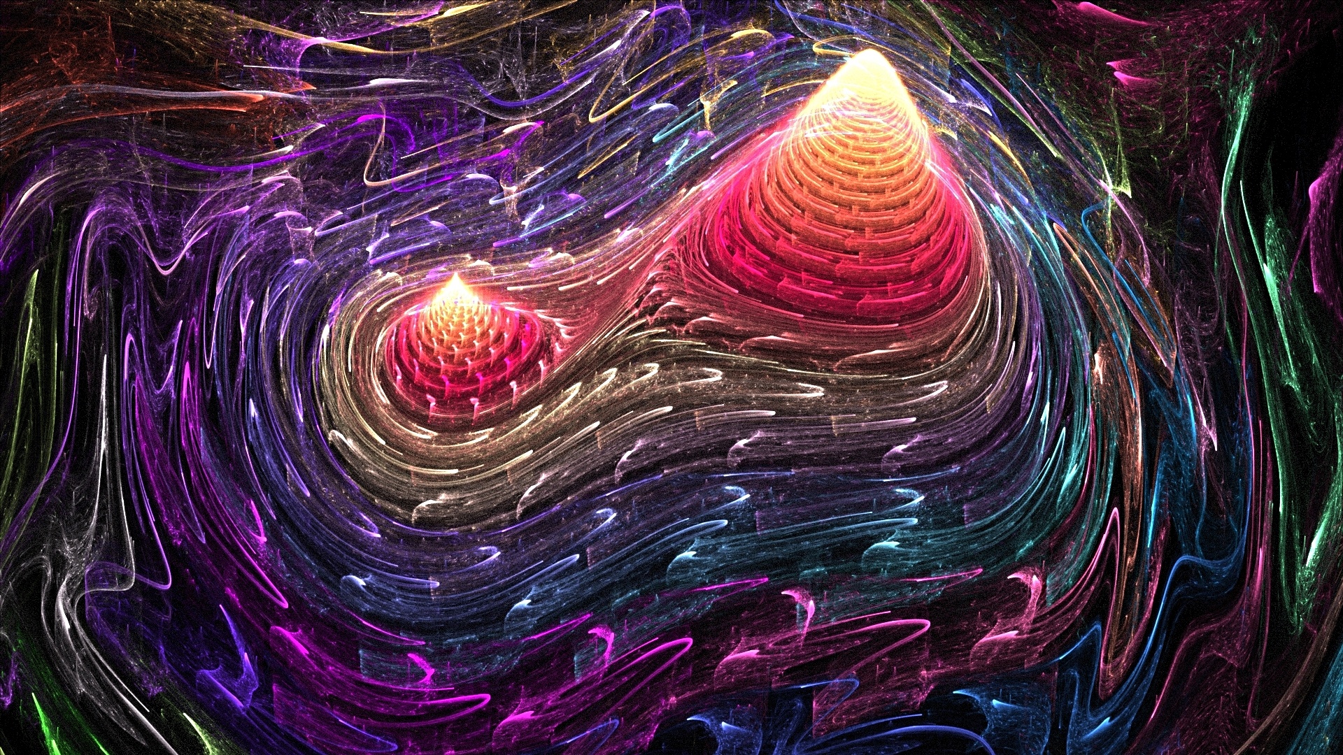 fractal wallpaper two free photo