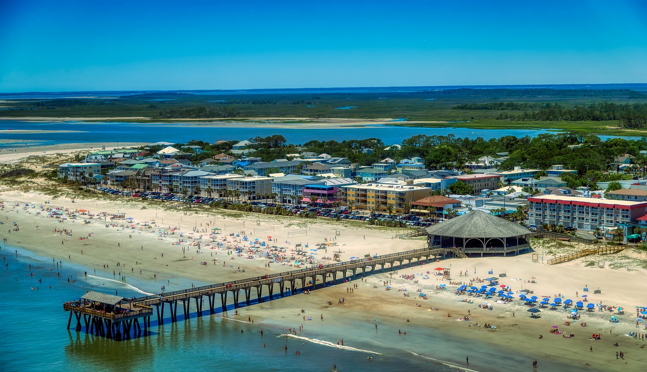 tybee island  georgia  america free photo