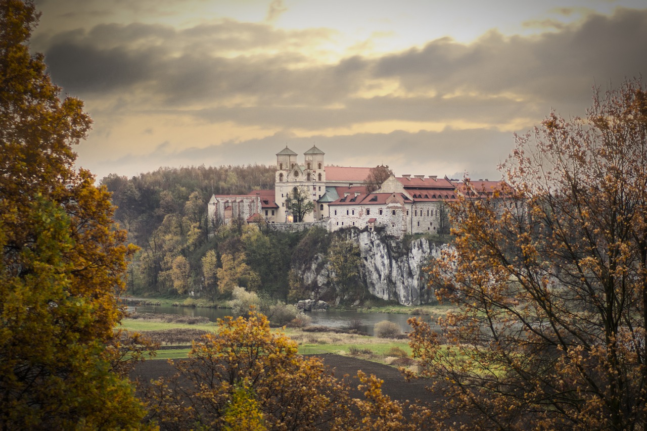 tyniec  monastery  abbey free photo