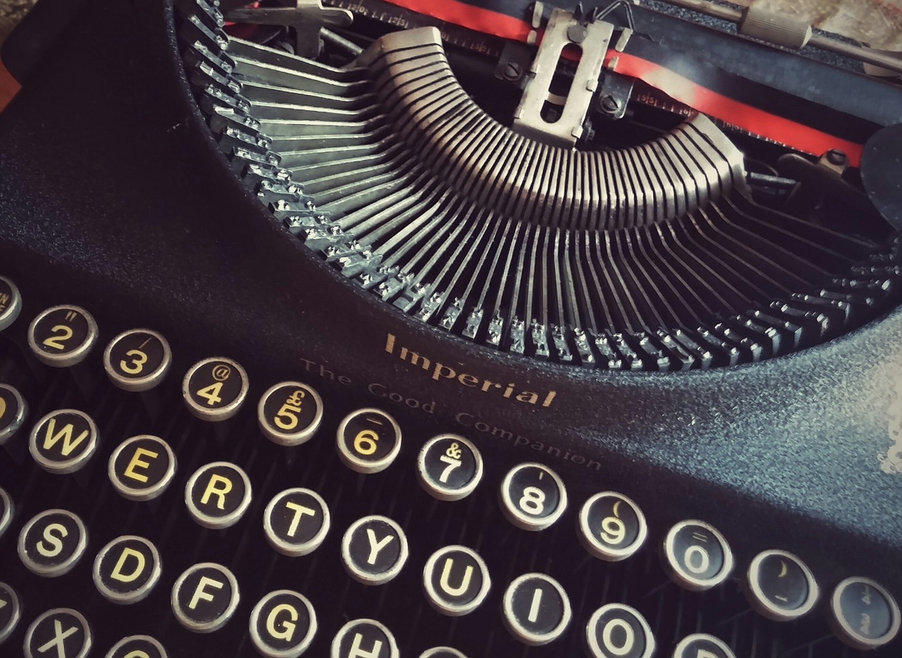 type typewriter font free photo