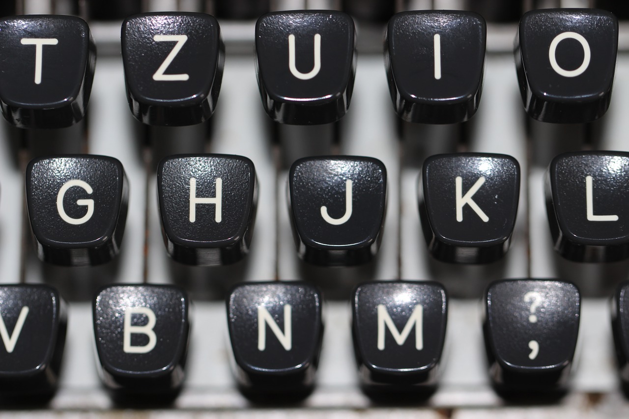 typewriter keyboard type free photo